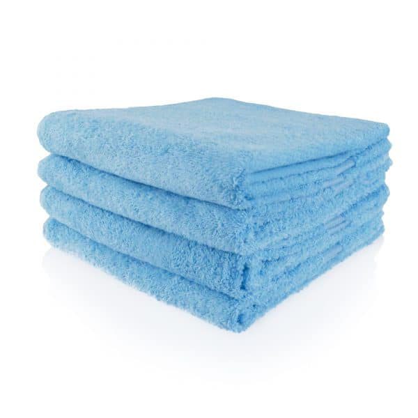 Handdoek met naam Blauw