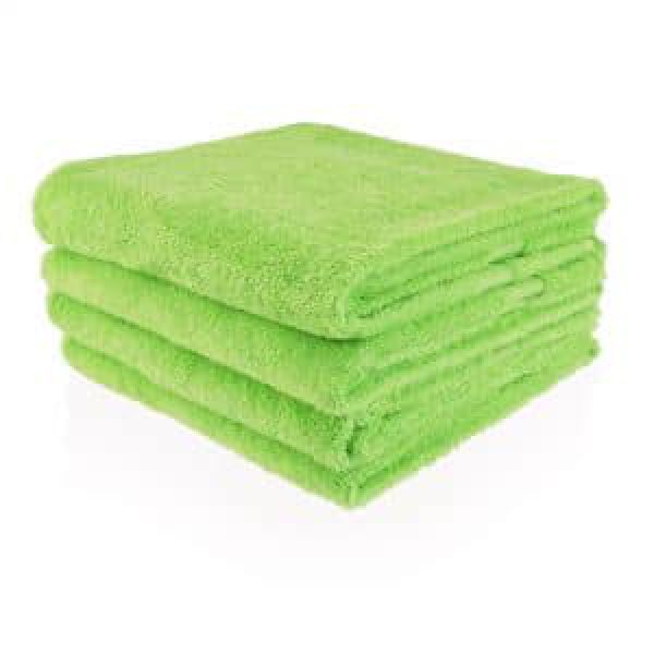 Handdoek met naam Lime