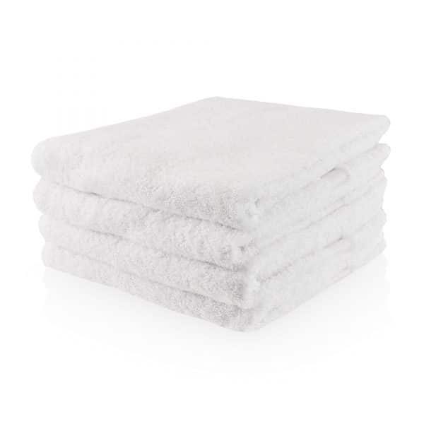 Handdoek met naam Wit
