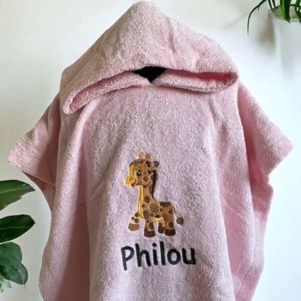 Poncho met naam