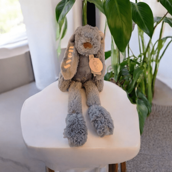 Happy Horse konijn Richie met naam Diep Blauw 38 cm