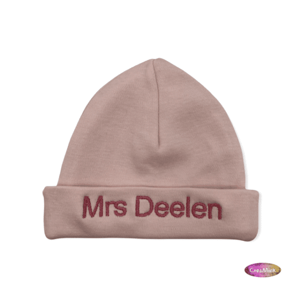 Gepersonaliseerde babymuts