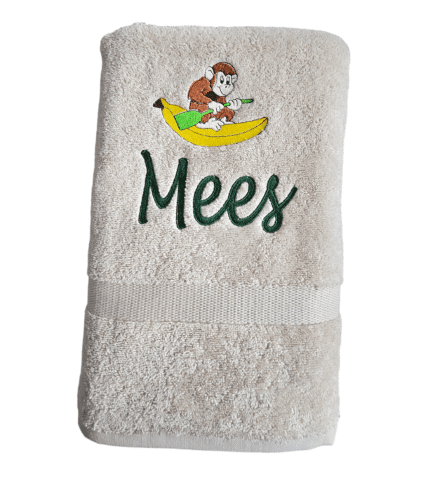Handdoek met naam 100x200 cm - Afbeelding 3
