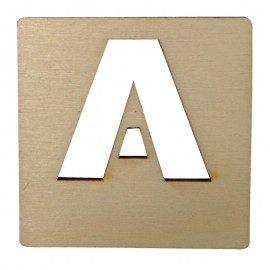 Latletter A