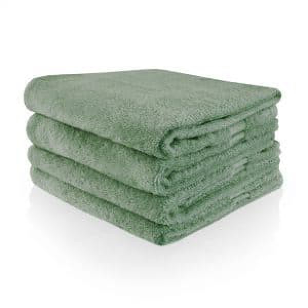 Handdoek met naam Stone Green